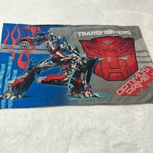 Vintage Transformers Optimus Prime Pillowcase